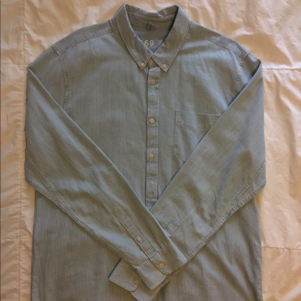 GAP 1969 striped shirt